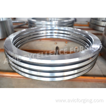 seamless rolled ring for offshore wind power equipment